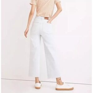 Madewell The Perfect Vintage Wide Leg Crop Jean Size 26 Bosworth Wash